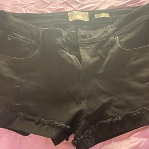 Black shorts